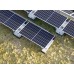 Solar Panel Flat Roof Mount with ballast beam for 1050-1200mm wide panels R type